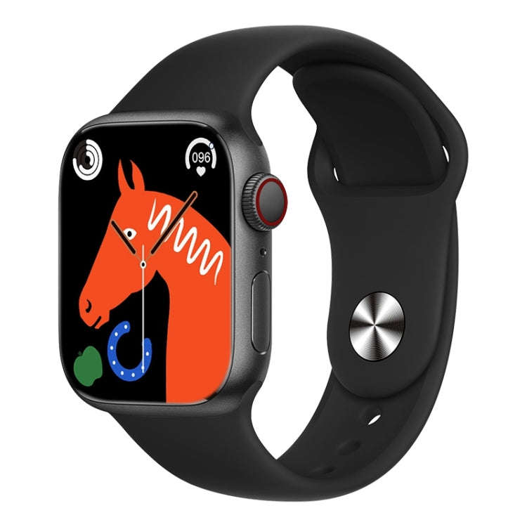 ZGA W01 1.86 inch Screen Seconds Hand BT Call Smart Watch, Support Heart Rate / AI Voice Assistan...
