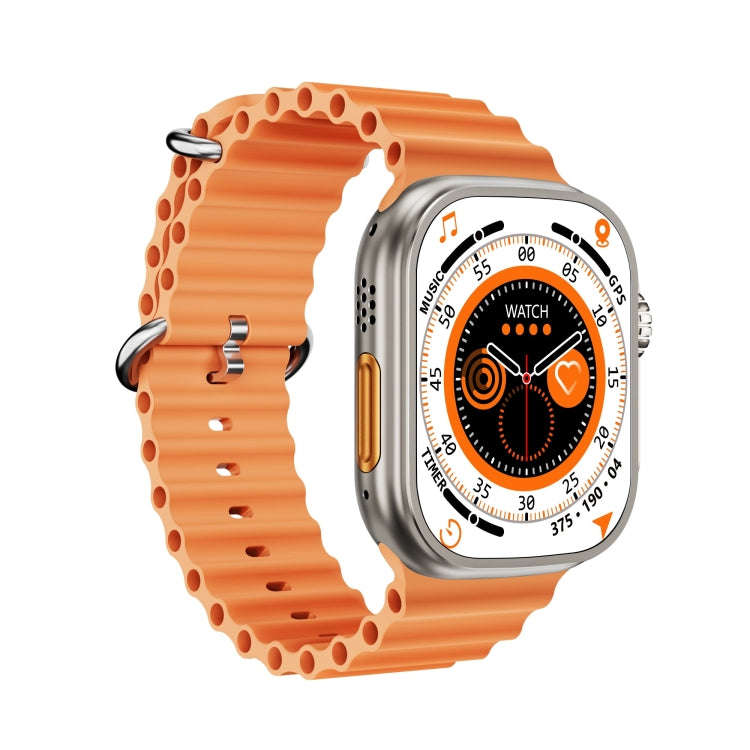 ZGA W02 2.02 inch Screen Seconds Hand BT Call Smart Watch, Support Heart Rate / AI Voice Assistan...