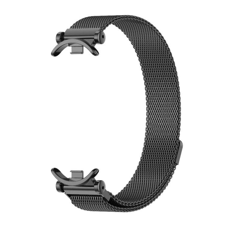 For Xiaomi Mi Band 8 / 9 / 9 NFC Mijobs GT4 Milan Magnetic Metal Watch Band(Black)