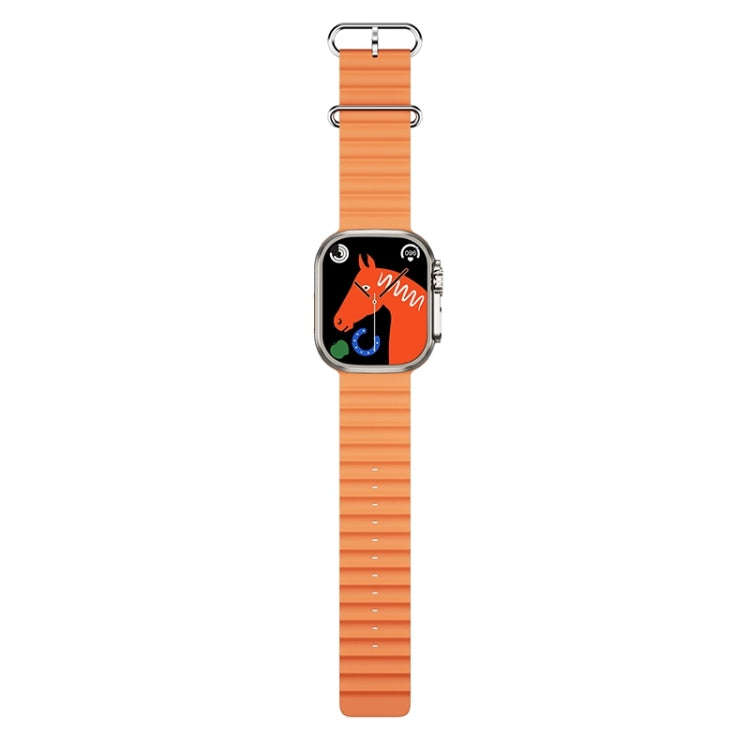 ZGA W04 2.03 inch Screen Seconds Hand BT Call Smart Watch, Support Health Monitor / AI Voice Assi...