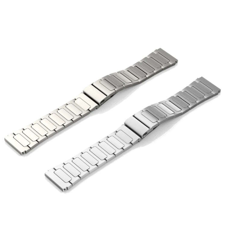 For Huawei Watch 4 / 4 Pro 22mm Flat Buckle Titanium Alloy Watch Band(Gray)