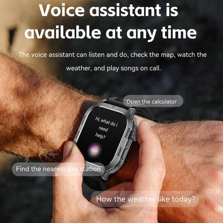 ZW66 2.01 inch BT5.1 Fitness Wellness Smart Watch, Support Bluetooth Call / Sleep / Blood Oxygen ...