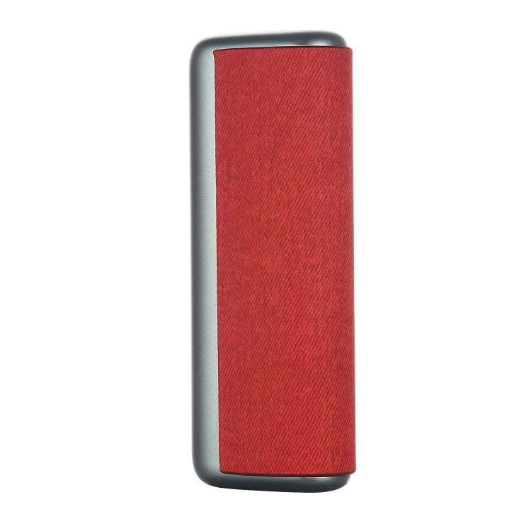 For IQOS ILUMA Prime/i Prime Solid Color Fabric Electronic Cigarette Protective Case(Red)