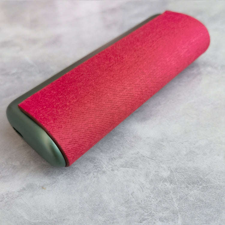 For IQOS ILUMA Prime/i Prime Solid Color Fabric Electronic Cigarette Protective Case(Red)
