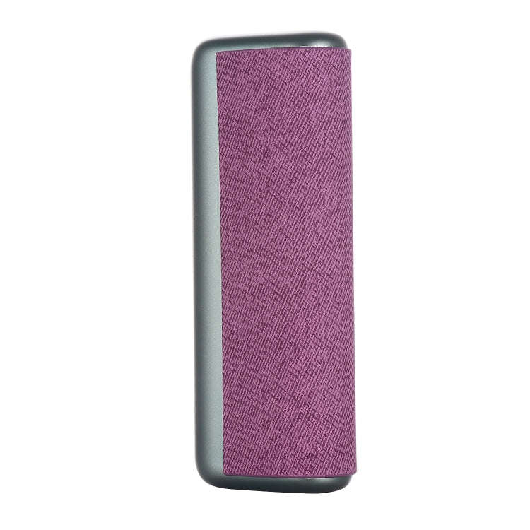 For IQOS ILUMA Prime/i Prime Solid Color Fabric Electronic Cigarette Protective Case(Purple)