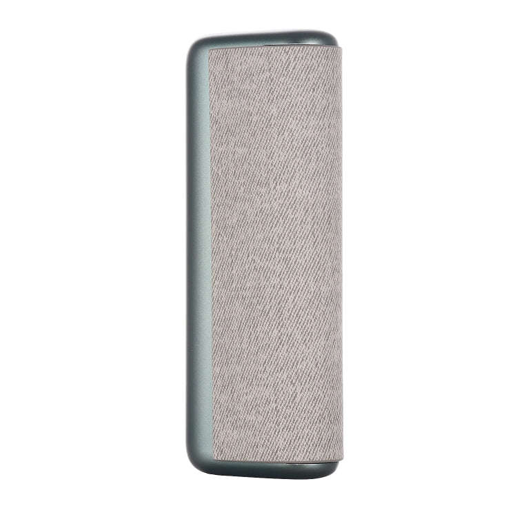 For IQOS ILUMA Prime/i Prime Solid Color Fabric Electronic Cigarette Protective Case(Grey)