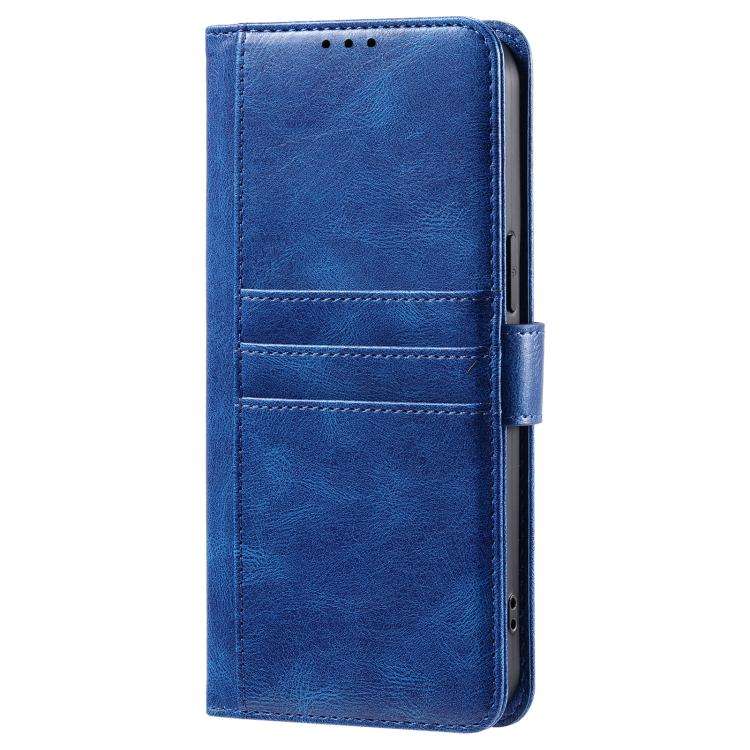 For Motorola Edge 60 Pro Simple 6-Card Wallet Leather Phone Case(Blue)