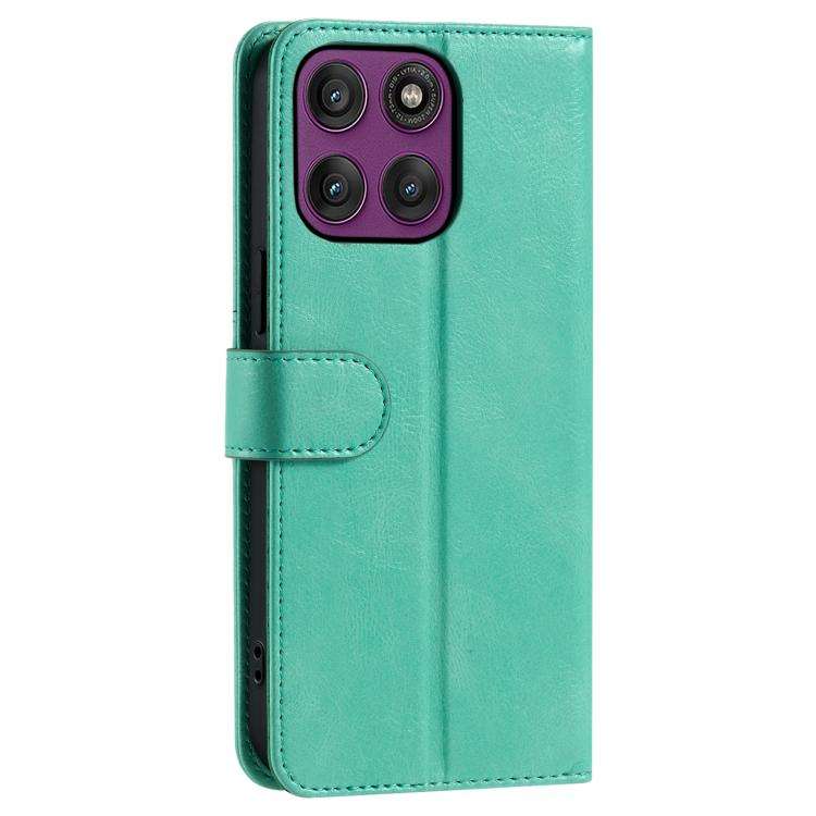 For Motorola Edge 60 Pro Simple 6-Card Wallet Leather Phone Case(Green)