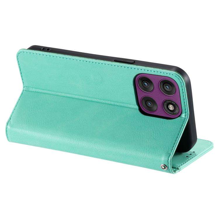 For Motorola Edge 60 Pro Simple 6-Card Wallet Leather Phone Case(Green)