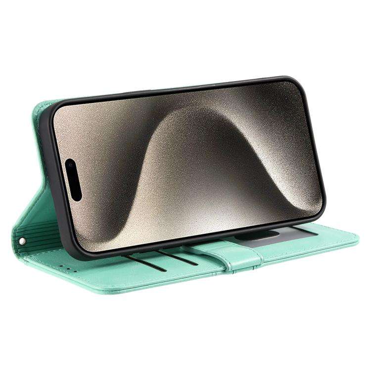 For Motorola Edge 60 Pro Simple 6-Card Wallet Leather Phone Case(Green)