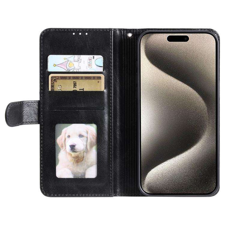 For Motorola Edge 60 Pro Simple 6-Card Wallet Leather Phone Case(Black)