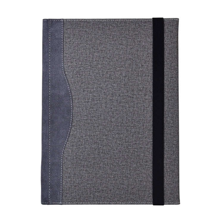 For Lenovo ThinkPad X1 Carbon Gen 9 Cloth Texture Laptop Leather Protective Case(Space Ash)