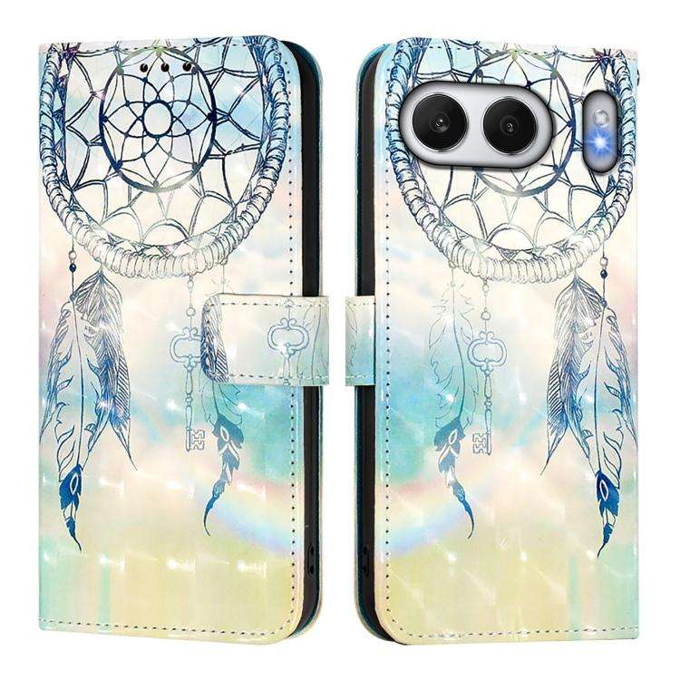 For OnePlus Nord 4 5G 3D Painting Horizontal Flip Leather Phone Case(Dream Wind Chimes)