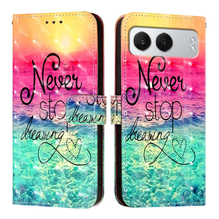 For OnePlus Nord 4 5G 3D Painting Horizontal Flip Leather Phone Case(Chasing Dreams)