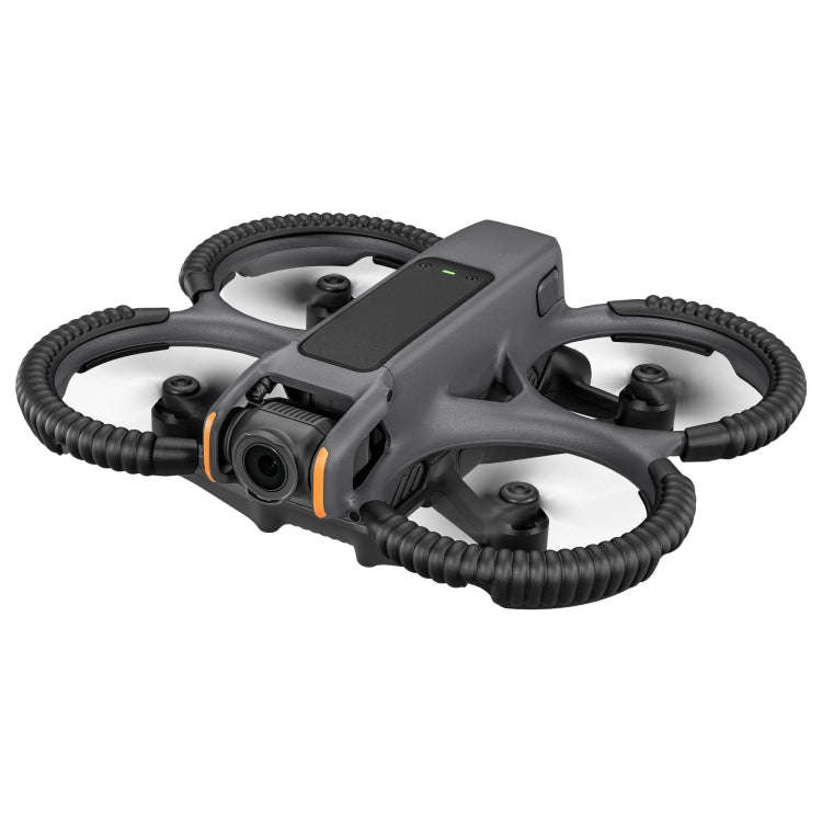 For DJI AVATA 2 STARTRC Propeller TPU Protective Guard Anti-collision Ring Cover(Black)