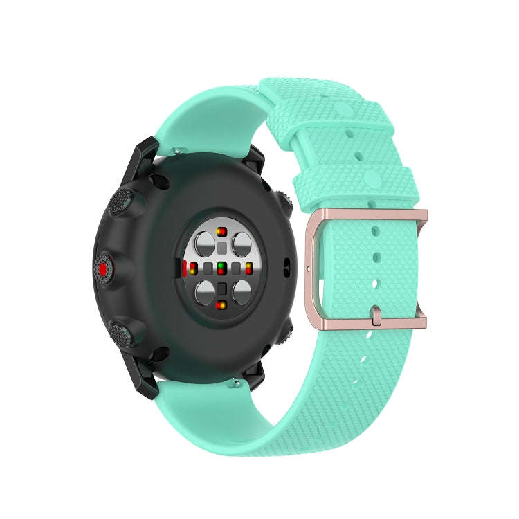 For Polar Grit X / Vantage M 22mm Dot Texture Watch Band(Mint Green)