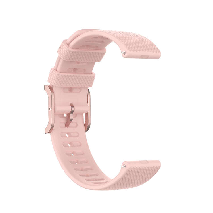 For Ticwatch Pro 2020 / Ticwatch GTX 22mm Dot Texture Watch Band(Light Pink)