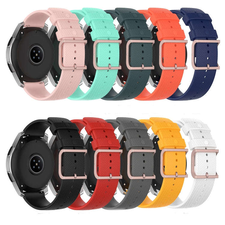 For Samsung Galaxy Watch3 45mm / Galaxy Watch 46mm 22mm Dot Texture Watch Band(Midnight Blue)