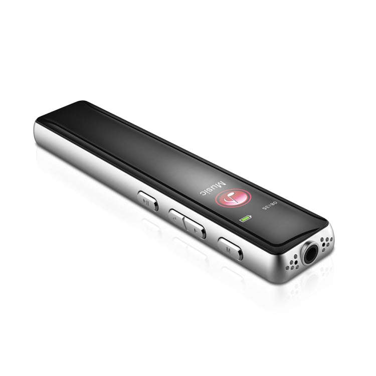 JNN Q33 HD Color Screen Stick Shape Portable Voice Recording Pen, Memory:32GB(Black)