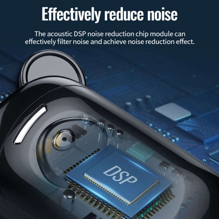 JNN Q6 Bear Smart Noise Cancelling Voice Recorder, Memory:8GB(Black)