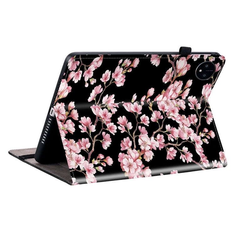 For Huawei MatePad Pro 11 2022 Crystal Texture Painted Leather Smart Tablet Case(Plum Bossom)