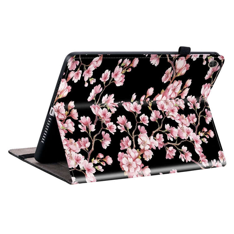 For Huawei MatePad T 10s / Enjoy Tablet 2 Crystal Texture Painted Leather Smart Tablet Case(Plum ...
