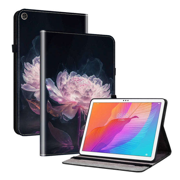 For Huawei MatePad T 10s / Enjoy Tablet 2 Crystal Texture Painted Leather Smart Tablet Case(Purpl...