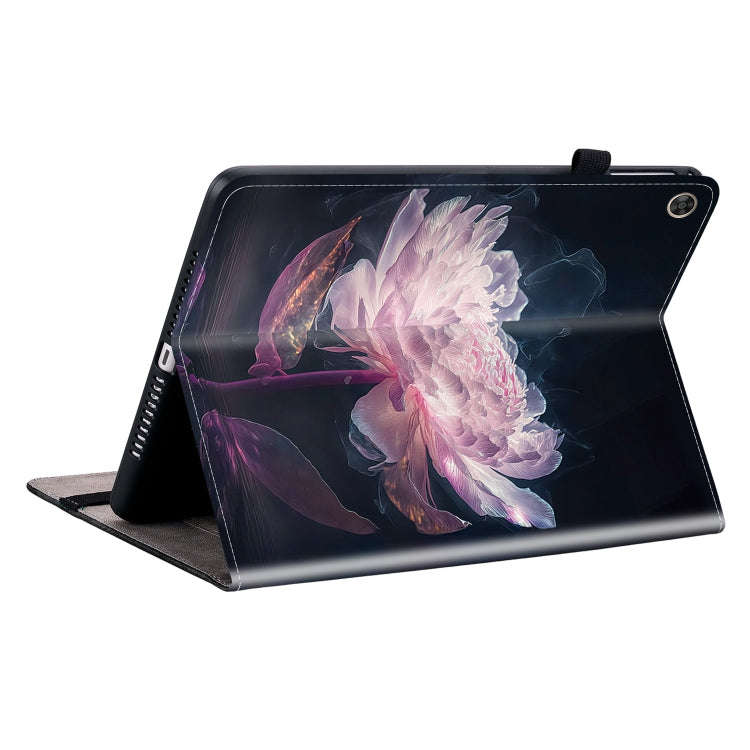 For Huawei MatePad T 10s / Enjoy Tablet 2 Crystal Texture Painted Leather Smart Tablet Case(Purpl...