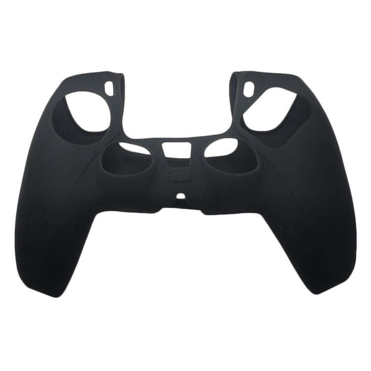 For Sony PS5 Silicone Gamepad Protective Case(Black)