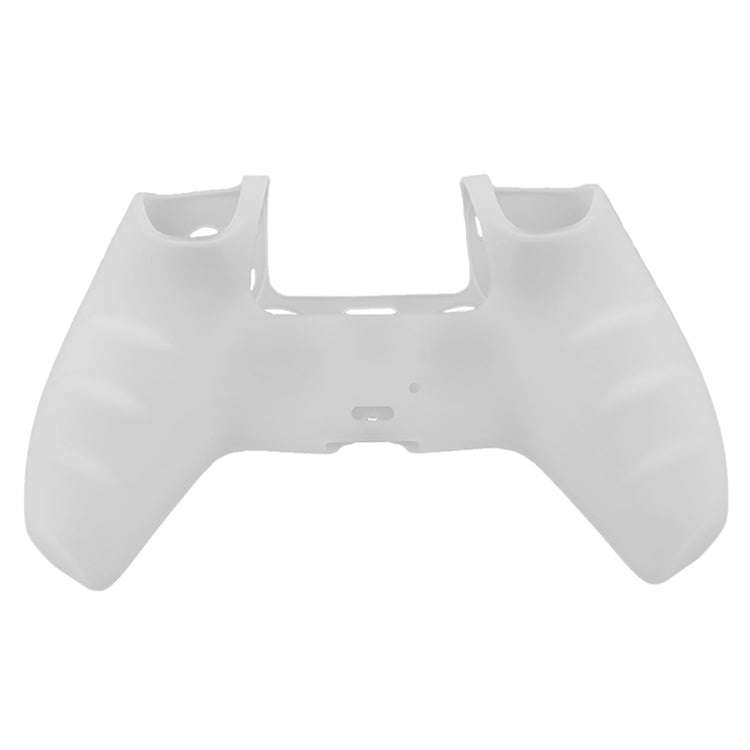 For Sony PS5 Silicone Gamepad Protective Case(Transparent)