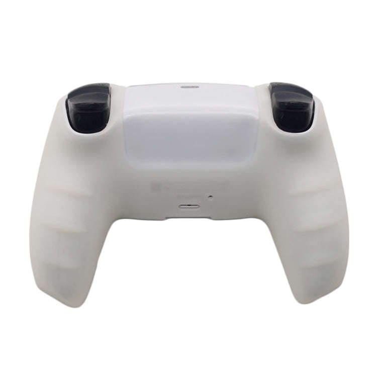 For Sony PS5 Silicone Gamepad Protective Case(Transparent)