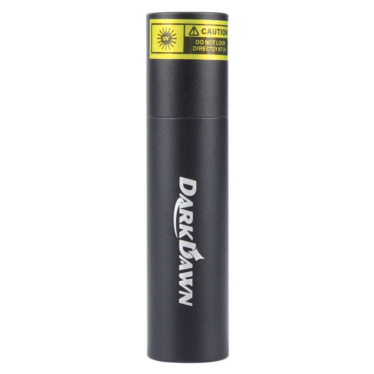 V4-365 Black Lens 365nm Ultraviolet Ray Detection Flashlight(Black)