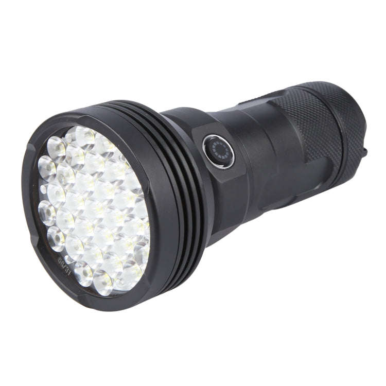 W5202-1 31 LEDs 5500LM High Brightness Rechargeable Flashlight(Black)