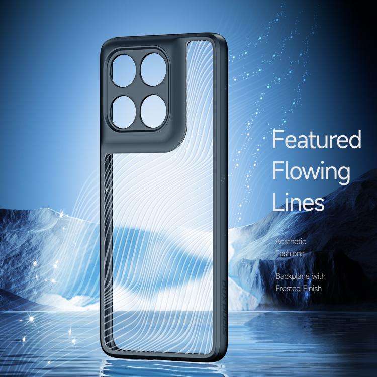 For Motorola Edge 60 Fusion DUX DUCIS Aimo Series TPU + PC Frosted Feel Phone Case(Black)