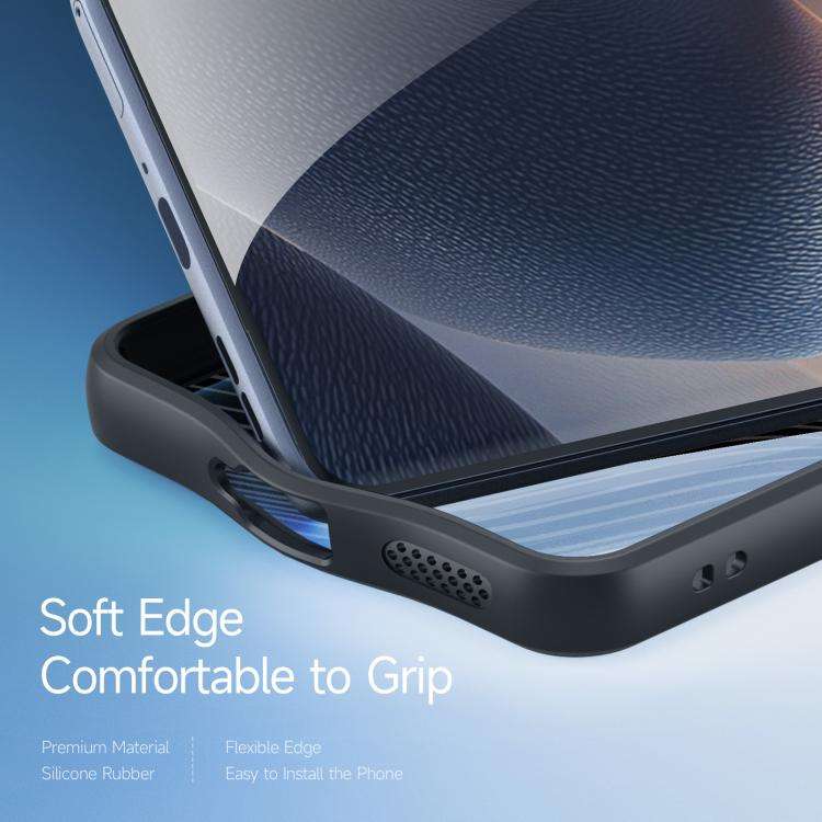 For Motorola Edge 60 Fusion DUX DUCIS Aimo Series TPU + PC Frosted Feel Phone Case(Black)