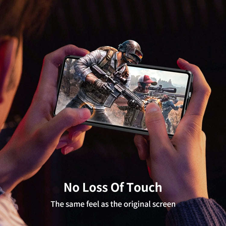 For Sony Xperia 10 VI HD Magnetic Metal Tempered Glass Phone Case(Black)