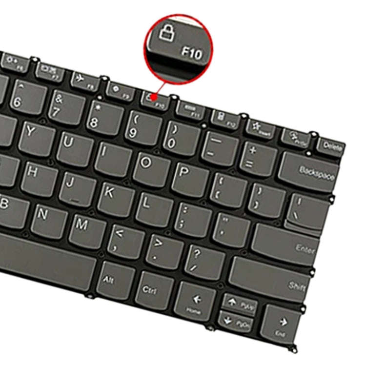 For Lenovo IdeaPad 5 / Yoga Slim 7 Pro  US Version Laptop Backlight Keyboard, F10 Key with Lock I...