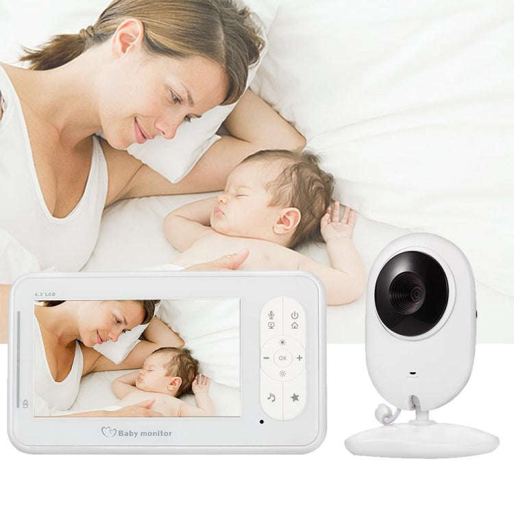 SP920 4.3 inch TFT Screen Baby Monitor Care Camera(EU Plug)