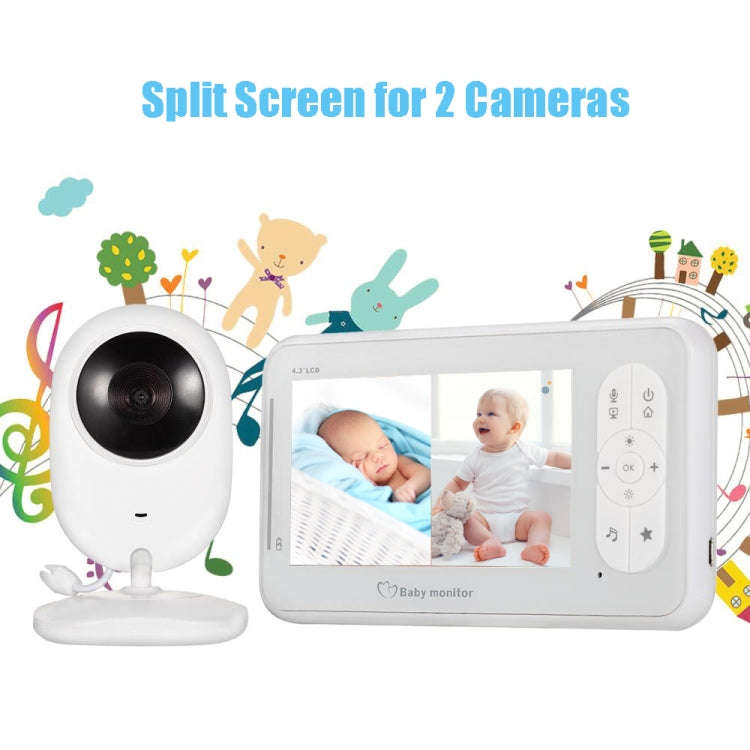 SP920 4.3 inch TFT Screen Baby Monitor Care Camera(EU Plug)