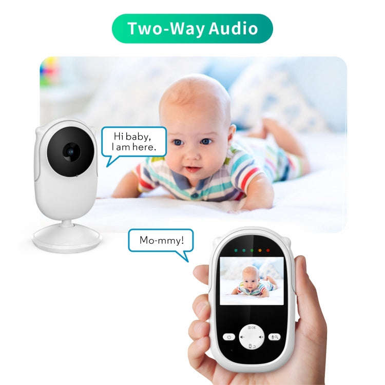 SM25 2.4 inch LCD Screen Baby Monitor Care Camera(US Plug)