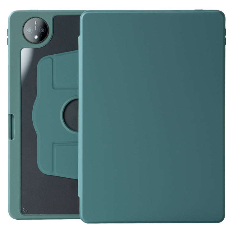 For Huawei MatePad Pro 11 2022 / 2024 Acrylic 360 Degree Rotation Holder Tablet Leather Case(Dark...
