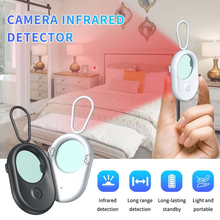 T02 Smart Infrared Camera Detector Anti-Sneak Shooting Scanner(Black)