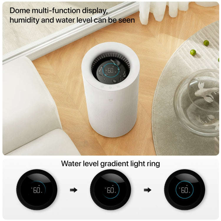 Xiaomi Mijia Pure Smart Fog-Free Humidifier 2, Specification:US Plug(White)