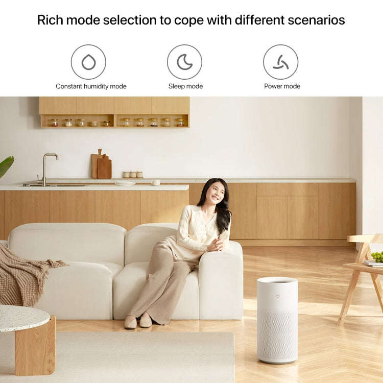 Xiaomi Mijia Pure Smart Fog-Free Humidifier 2, Specification:US Plug(White)