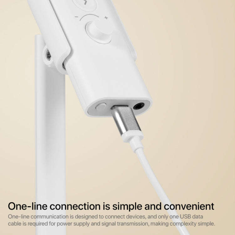 Xiaomi Youpin Yuemi USB Desktop Noise Reduction Wired Microphone(White)