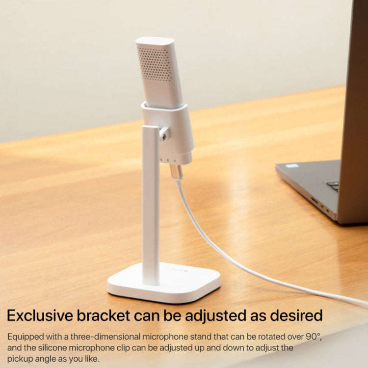 Xiaomi Youpin Yuemi USB Desktop Noise Reduction Wired Microphone(White)