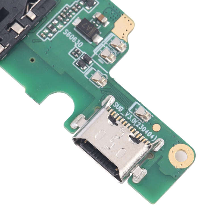 For ZTE Blade A73 4G Charging Port Board