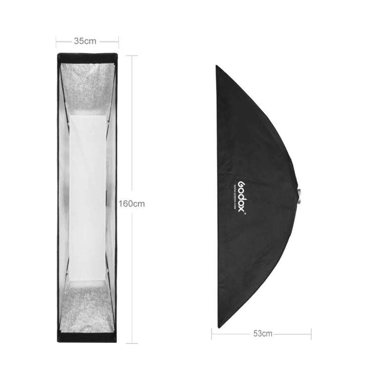 Godox SB-FW Series Bowens Mount Softbox Honeycomb Grid, Size:35 x 140cm