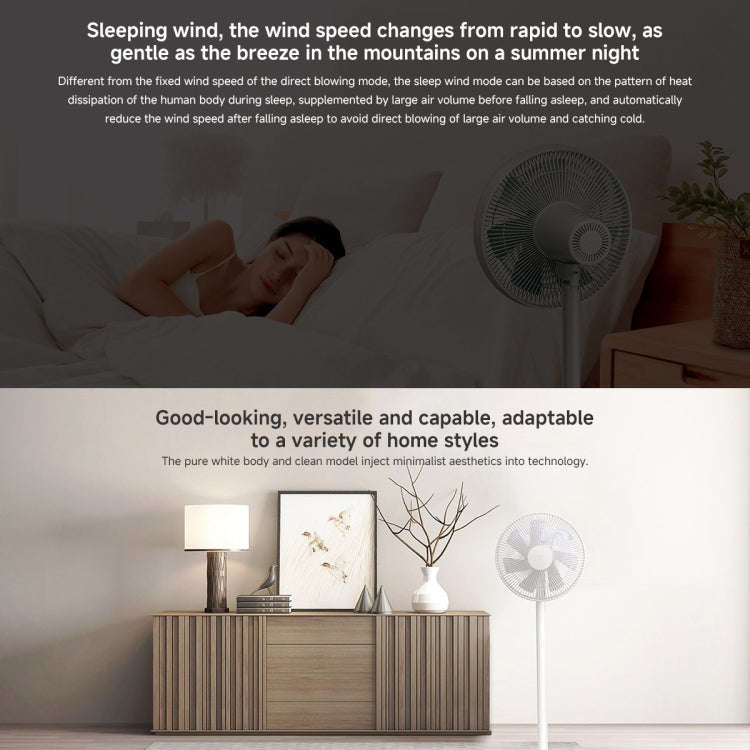 Xiaomi Mijia Smart Floor Fan, US Plug(White)