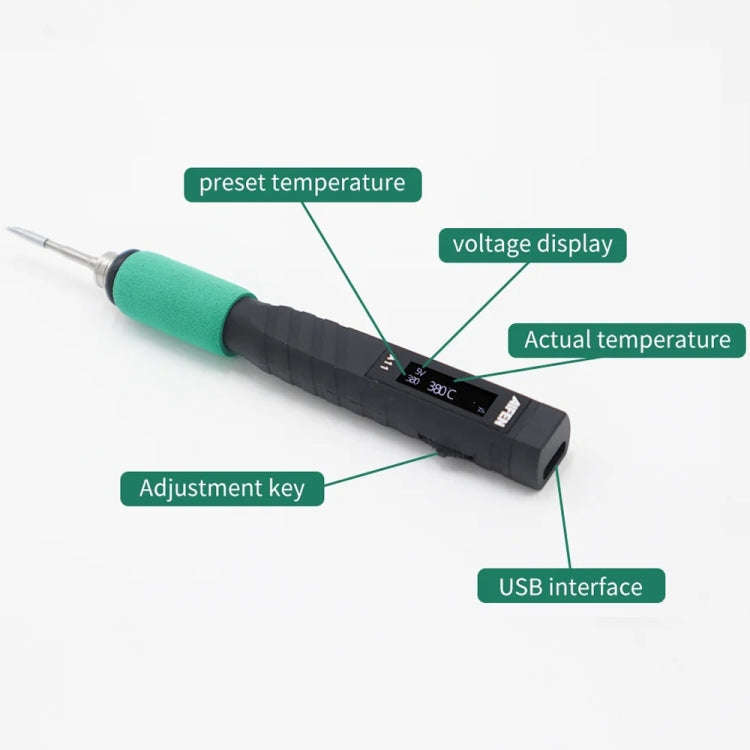 Aifen A11 Portable USB Charging Soldering Station with C210 Handle, EU Plug